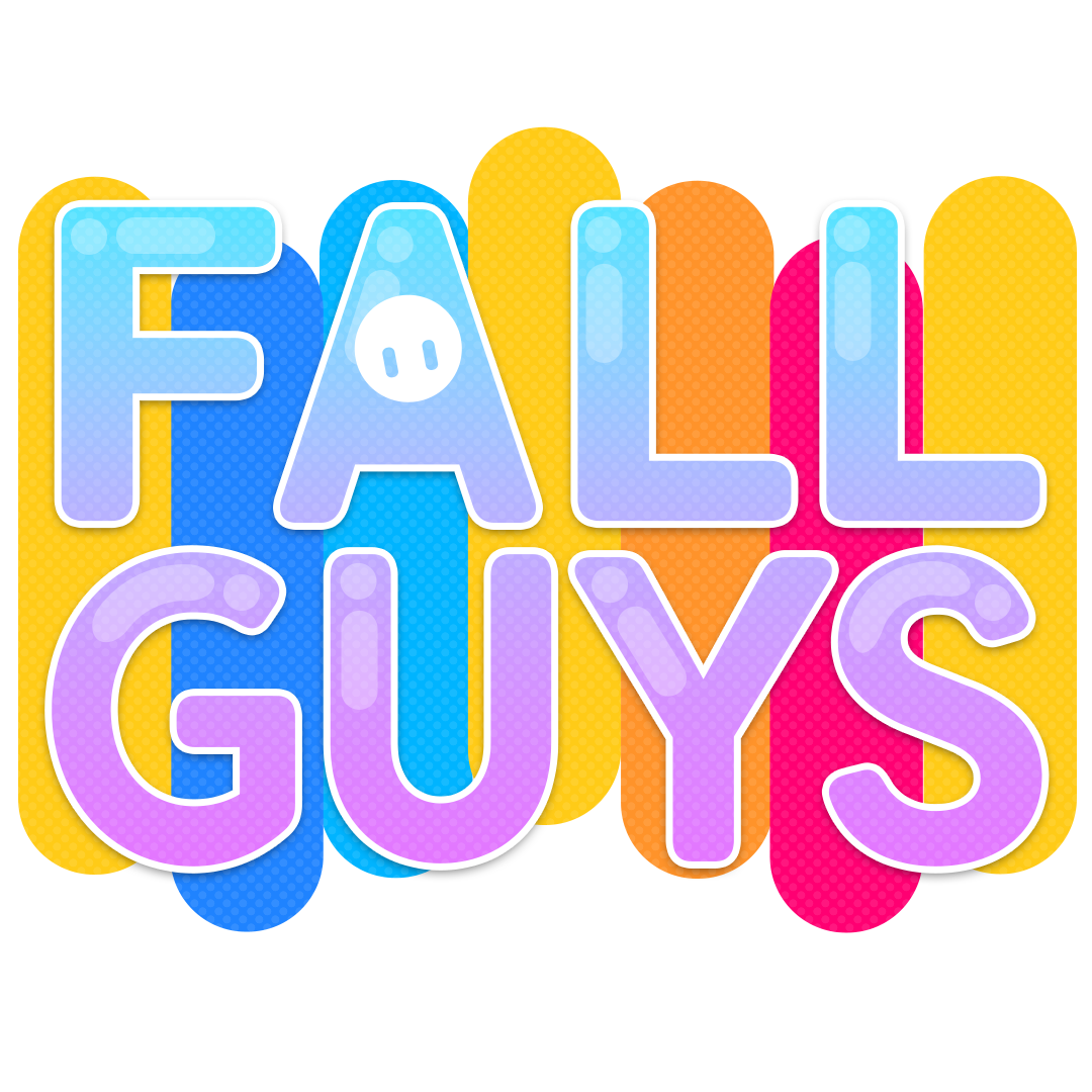 FALLGUYS風のロゴ