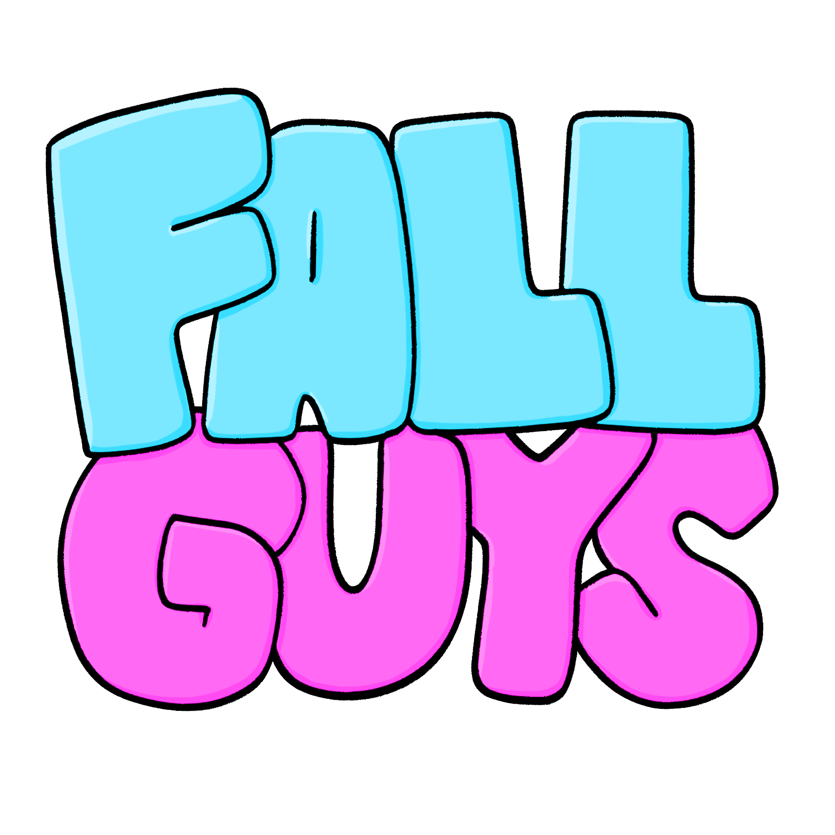 fallguys logo cute