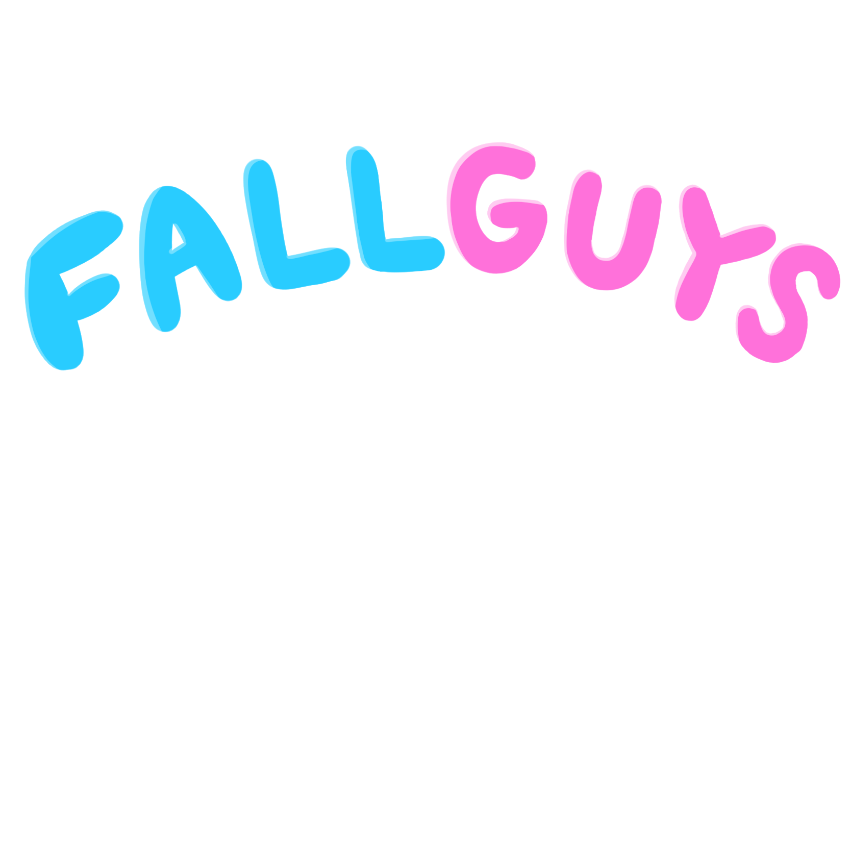 fallguys logo cute